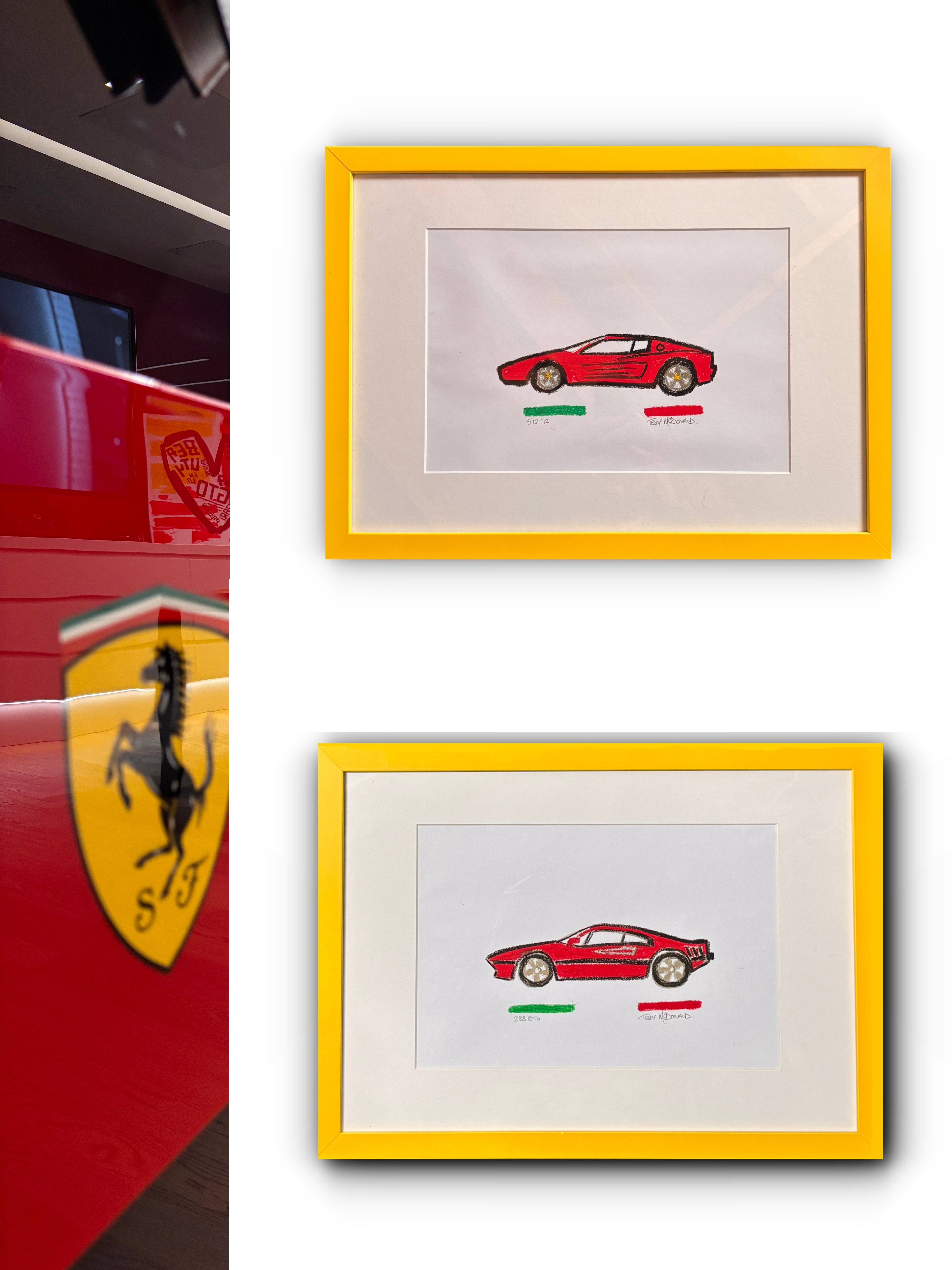 a unique immersive experience at H R Owen Ferrari by artist and creative director Teddy McDonald June - September 2025